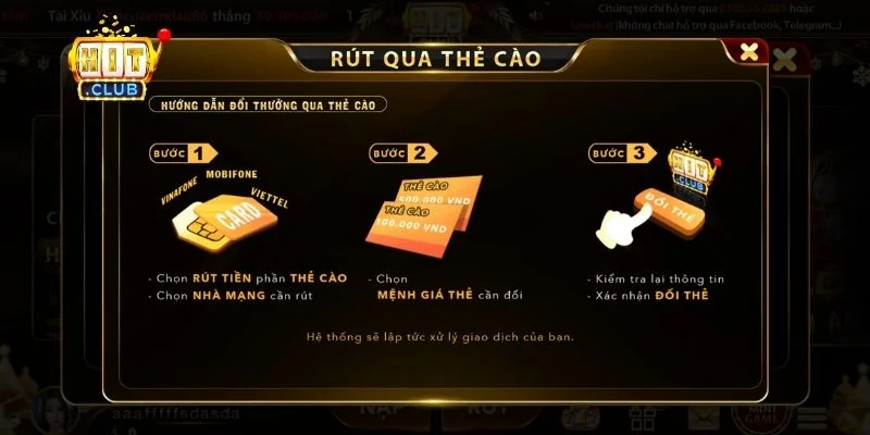 Rút tiền Hitclub
